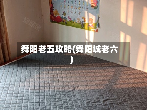 舞阳老五攻略(舞阳城老六)