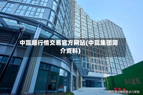 中赢顺行情交易官方网站(中赢集团简介资料)