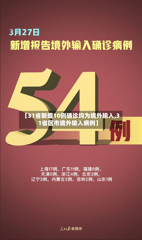 【31省新增10例确诊均为境外输入,31省区市境外输入病例】