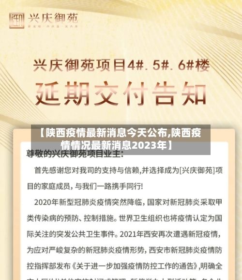 【陕西疫情最新消息今天公布,陕西疫情情况最新消息2023年】-第3张图片
