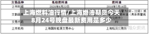 上海燃料油行情/上海燃油期货今天8月24号晚盘最新费用是多少
