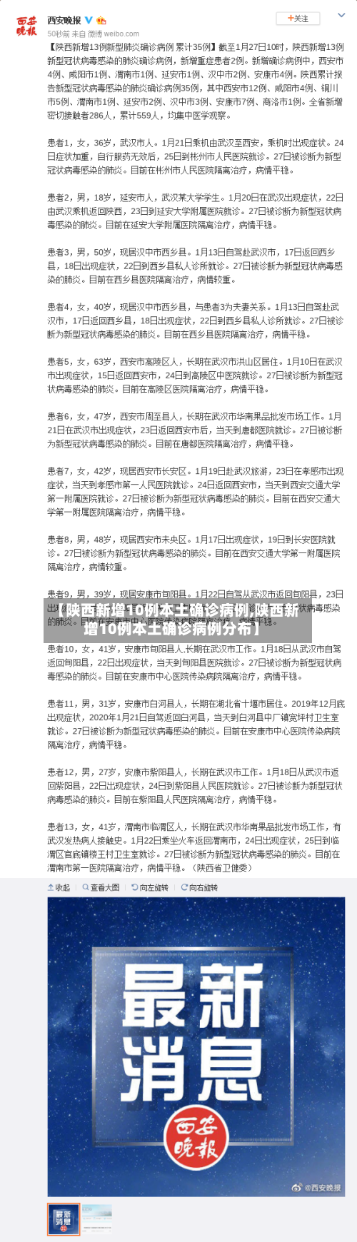 【陕西新增10例本土确诊病例,陕西新增10例本土确诊病例分布】-第2张图片