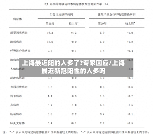 上海最近阳的人多了?专家回应/上海最近新冠阳性的人多吗-第2张图片