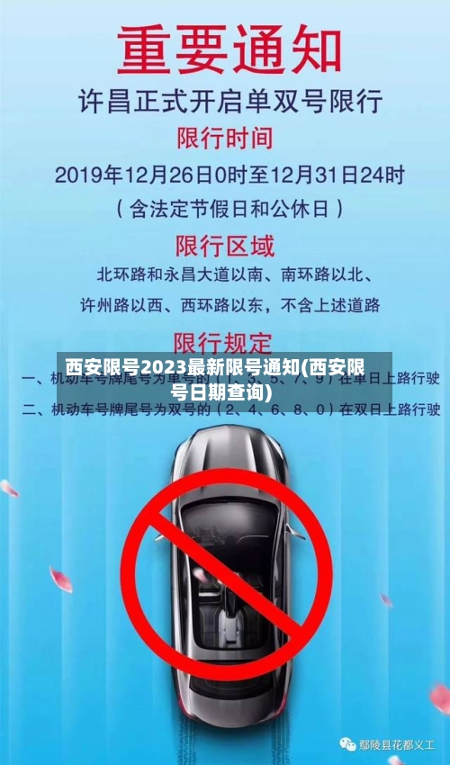 西安限号2023最新限号通知(西安限号日期查询)-第2张图片