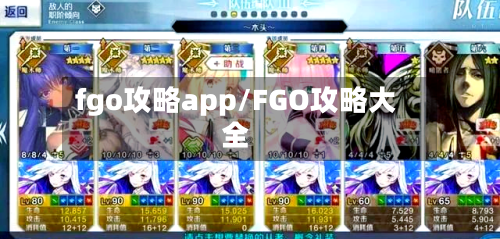 fgo攻略app/FGO攻略大全-第3张图片