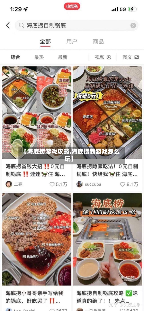 【海底捞游戏攻略,海底捞新游戏怎么玩】