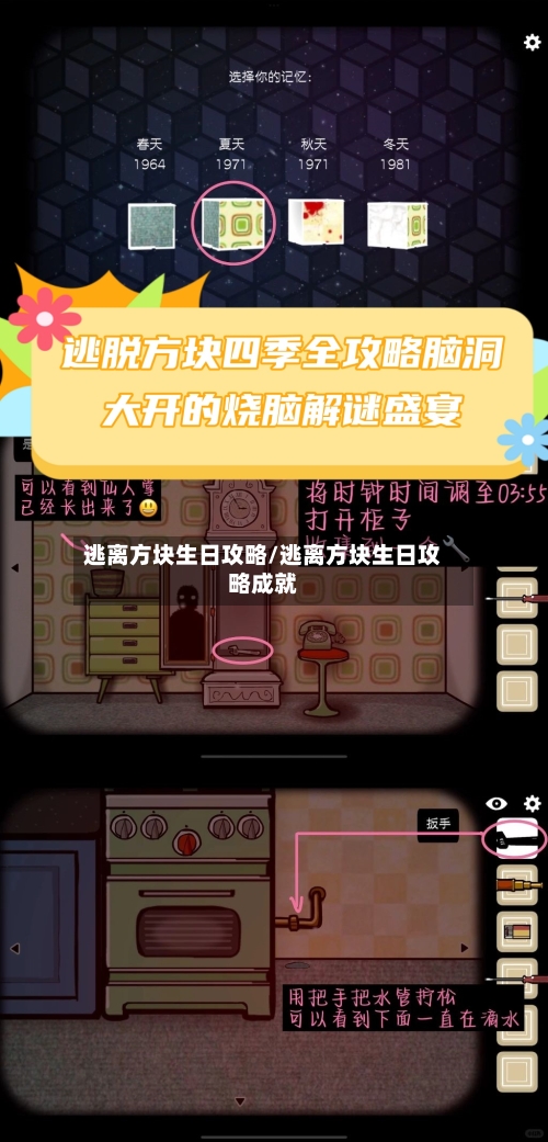 逃离方块生日攻略/逃离方块生日攻略成就