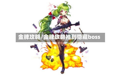 金牌攻略/金牌攻略推到隐藏boss