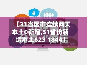 【31省区市连续两天本土0新增,31省份新增本土623 1844】