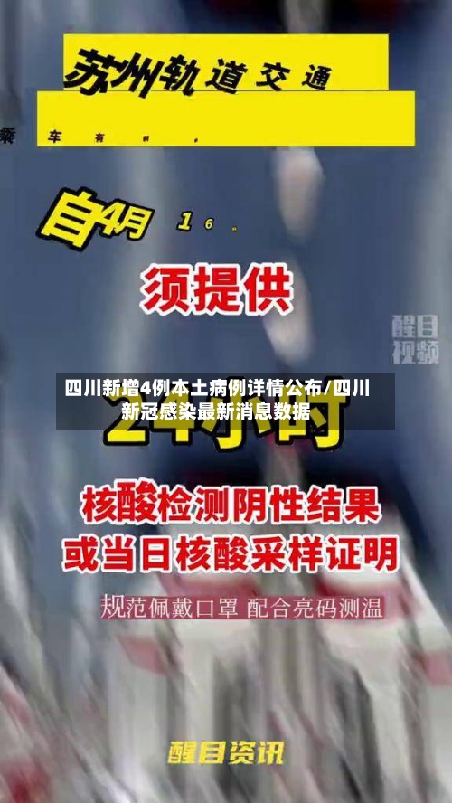 四川新增4例本土病例详情公布/四川新冠感染最新消息数据-第3张图片