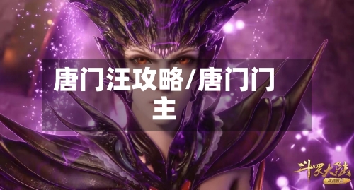 唐门汪攻略/唐门门主