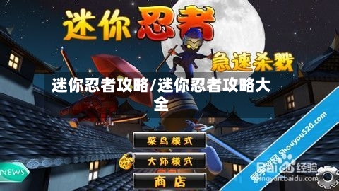 迷你忍者攻略/迷你忍者攻略大全