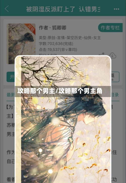 攻略那个男主/攻略那个男主角