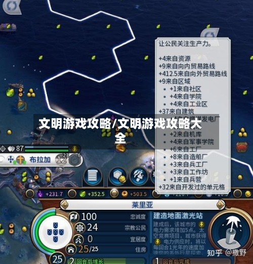 文明游戏攻略/文明游戏攻略大全