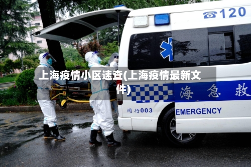 上海疫情小区速查(上海疫情最新文件)-第2张图片