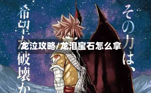 龙泣攻略/龙泪宝石怎么拿-第2张图片