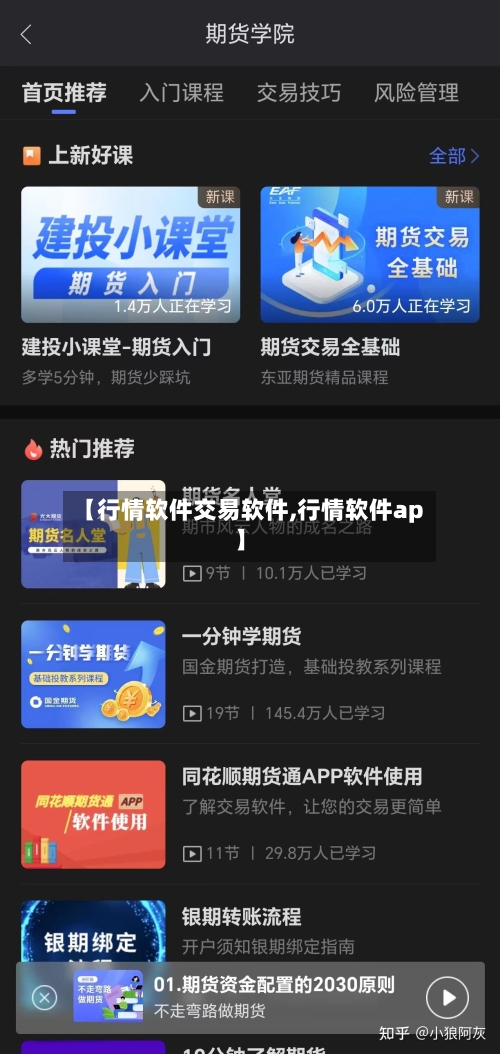 【行情软件交易软件,行情软件ap】-第3张图片