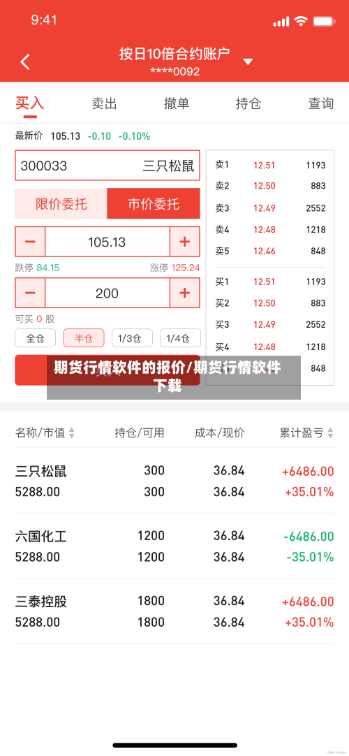 期货行情软件的报价/期货行情软件下载-第2张图片