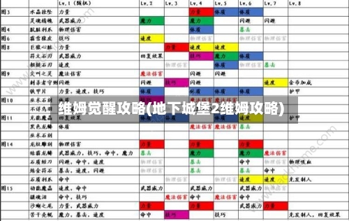 维姆觉醒攻略(地下城堡2维姆攻略)-第2张图片