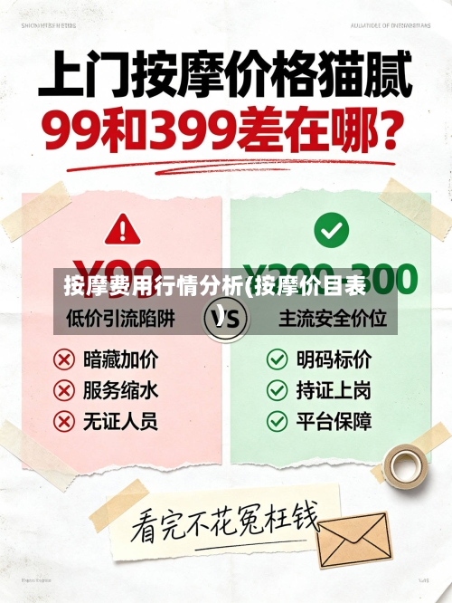 按摩费用行情分析(按摩价目表)