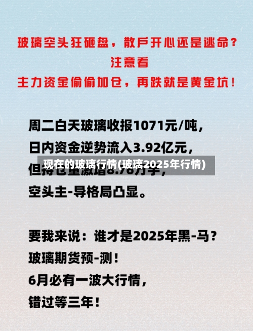 现在的玻璃行情(玻璃2025年行情)-第2张图片