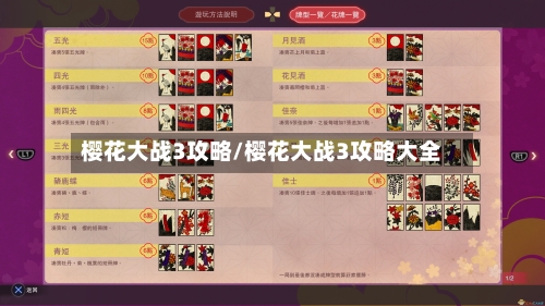 樱花大战3攻略/樱花大战3攻略大全