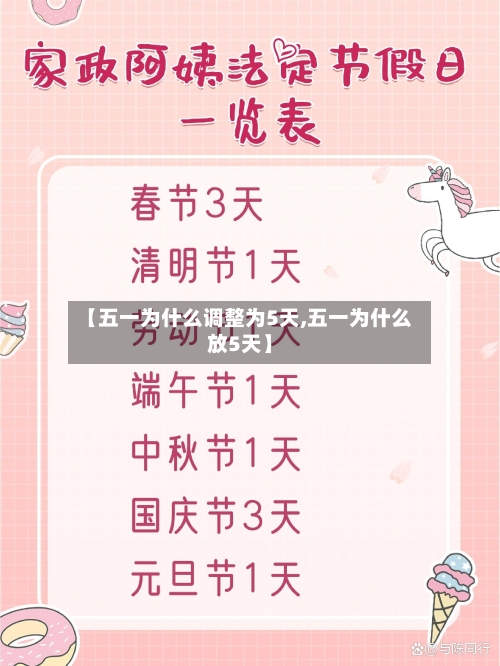 【五一为什么调整为5天,五一为什么放5天】