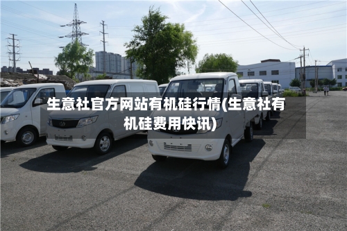 生意社官方网站有机硅行情(生意社有机硅费用快讯)