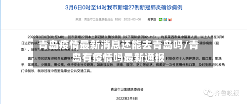 青岛疫情最新消息还能去青岛吗/青岛有疫情吗最新通报-第2张图片