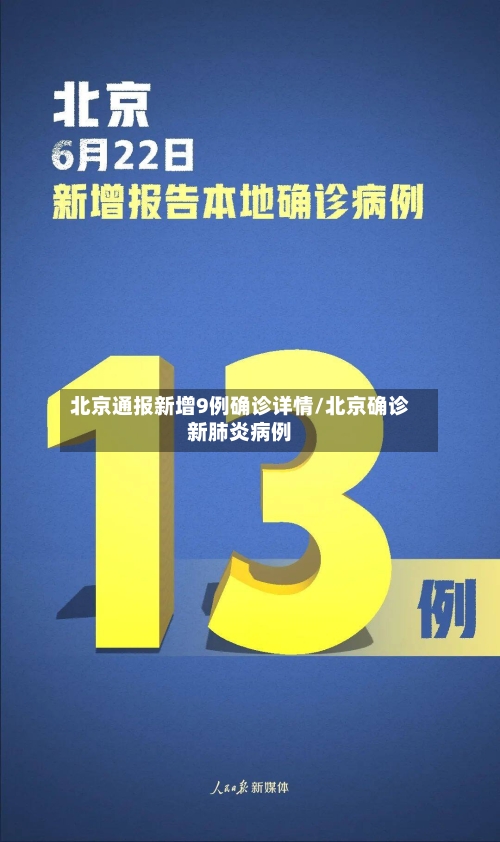北京通报新增9例确诊详情/北京确诊新肺炎病例