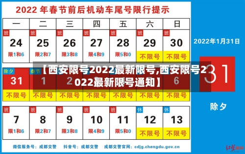 【西安限号2022最新限号,西安限号2022最新限号通知】