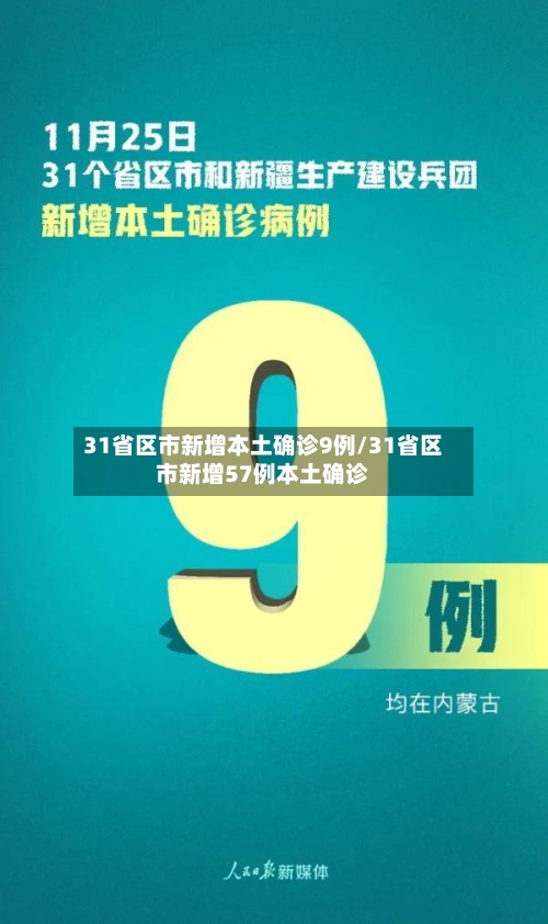 31省区市新增本土确诊9例/31省区市新增57例本土确诊-第3张图片