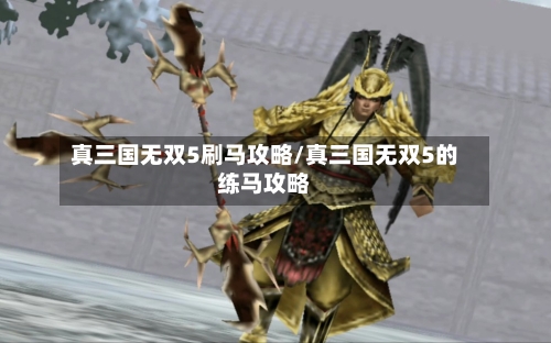 真三国无双5刷马攻略/真三国无双5的练马攻略