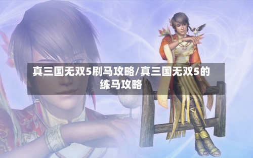 真三国无双5刷马攻略/真三国无双5的练马攻略-第2张图片