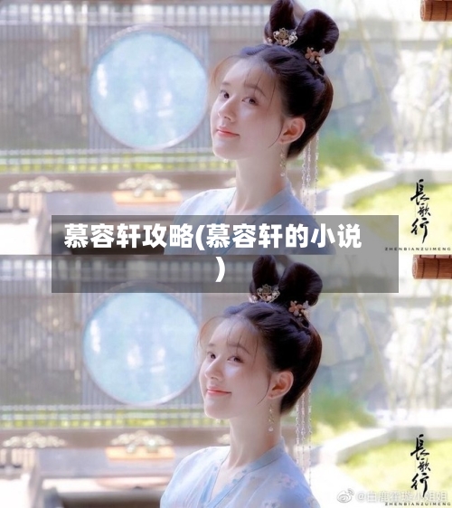 慕容轩攻略(慕容轩的小说)