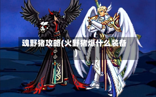 魂野猪攻略(火野猪爆什么装备)-第3张图片