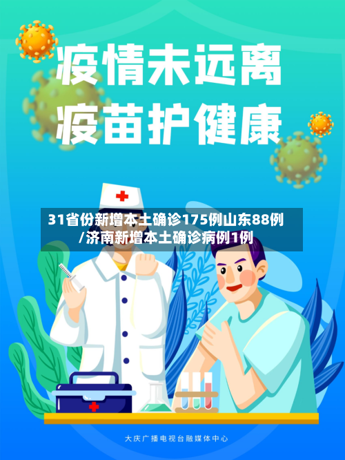31省份新增本土确诊175例山东88例/济南新增本土确诊病例1例