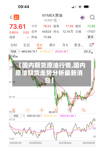 【国内期货原油行情,国内原油期货走势分析最新消息】
