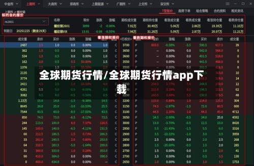 全球期货行情/全球期货行情app下载-第2张图片