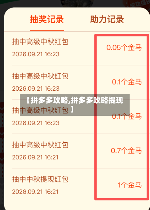 【拼多多攻略,拼多多攻略提现】-第2张图片
