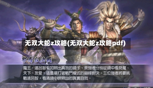 无双大蛇z攻略(无双大蛇z攻略pdf)