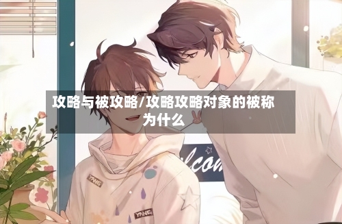 攻略与被攻略/攻略攻略对象的被称为什么