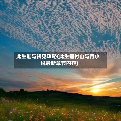 此生谁与初见攻略(此生错付山与月小说最新章节内容)