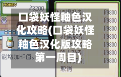 口袋妖怪釉色汉化攻略(口袋妖怪釉色汉化版攻略第一周目)