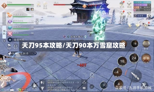 天刀95本攻略/天刀90本万雪窟攻略