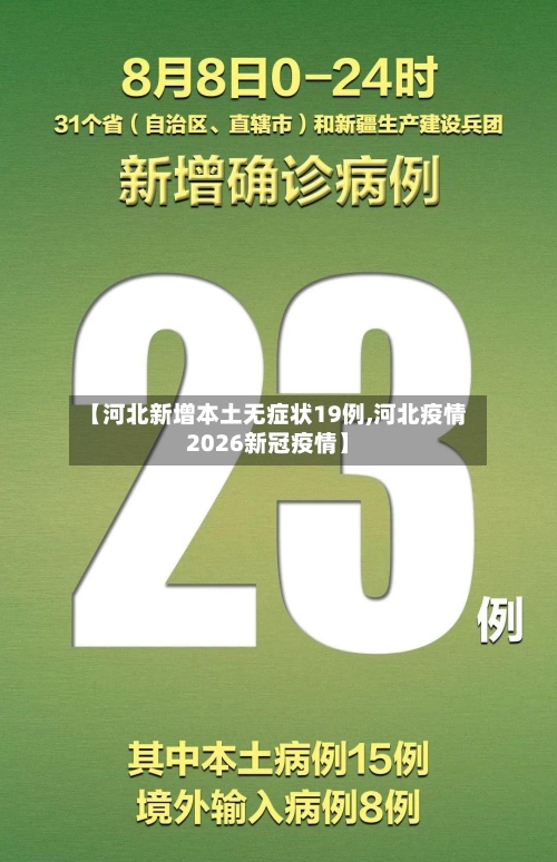 【河北新增本土无症状19例,河北疫情2026新冠疫情】
