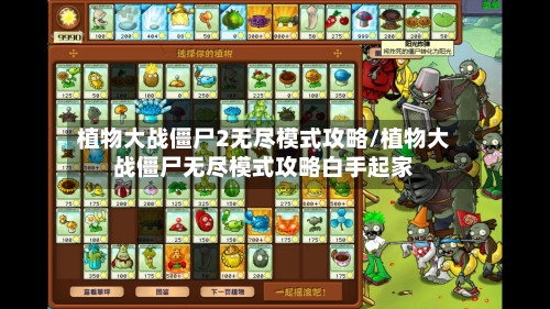 植物大战僵尸2无尽模式攻略/植物大战僵尸无尽模式攻略白手起家