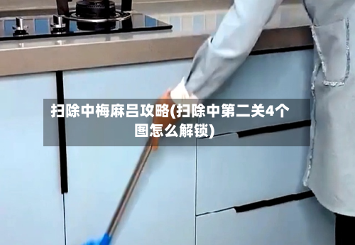扫除中梅麻吕攻略(扫除中第二关4个图怎么解锁)