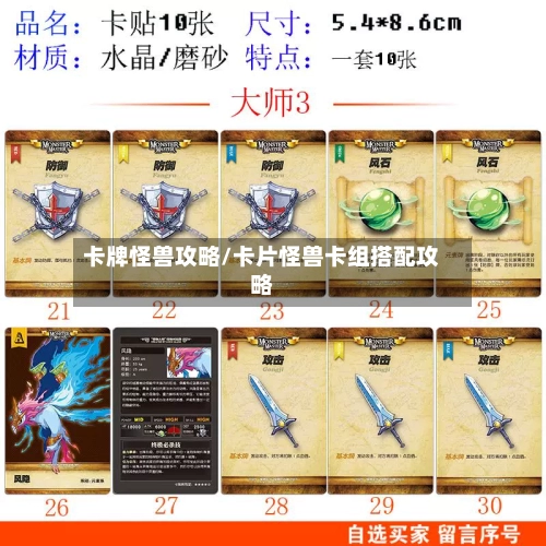 卡牌怪兽攻略/卡片怪兽卡组搭配攻略-第3张图片