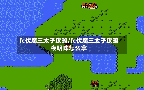 fc伏魔三太子攻略/fc伏魔三太子攻略夜明珠怎么拿